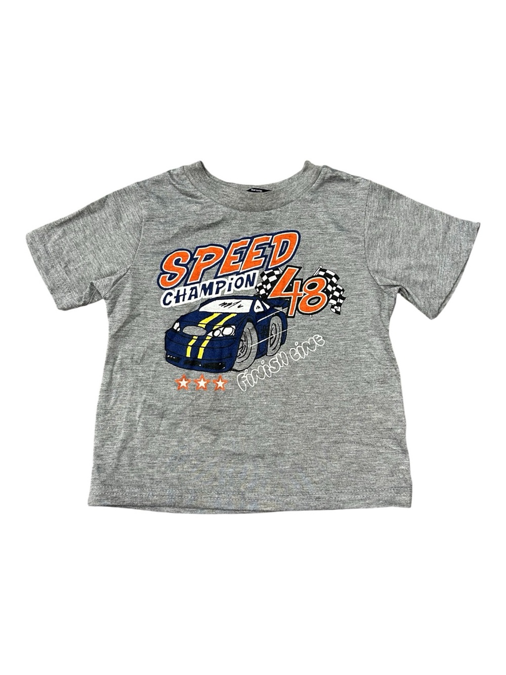 Faded Glory Toddler Car Racing Graphic Tee Size 24 Months